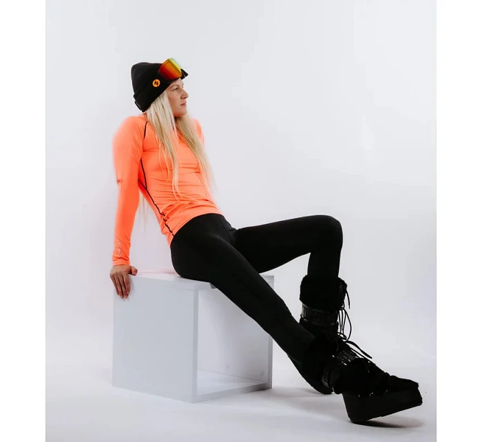 Dámske zateplené legíny čierne - MAR-IA Dámske zateplené legíny čierne - MAR-IA