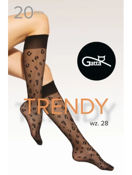 TRENDYLINE KNEE SOCKS 28- Ponožky TRENDYLINE KNEE SOCKS 28- Ponožky