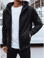 Pánská rozepínací zateplená mikina černá Dstreet model 21970397 - FashionStreet