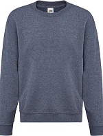 Fruit of the Loom Classic Kids Set-In Sweat Detská mikina 16.2041 vintage heather navy