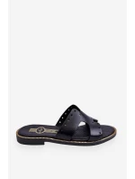 Dámské Žabky S Ozdobnými Černé model 21617419 - Zazoo Dámské Žabky S Ozdobnými Černé model 21617419 - Zazoo