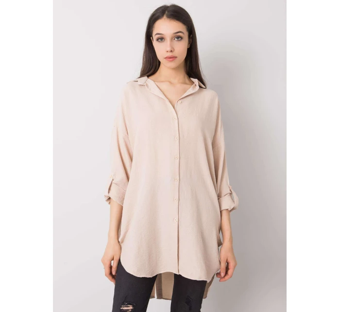 Košile 328 KS model 15252805 béžová - FPrice Košile 328 KS model 15252805 béžová - FPrice