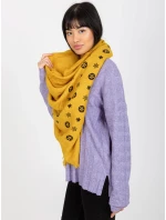 Šátek AT CH tmavě žlutý model 17967033 - FPrice Šátek AT CH tmavě žlutý model 17967033 - FPrice