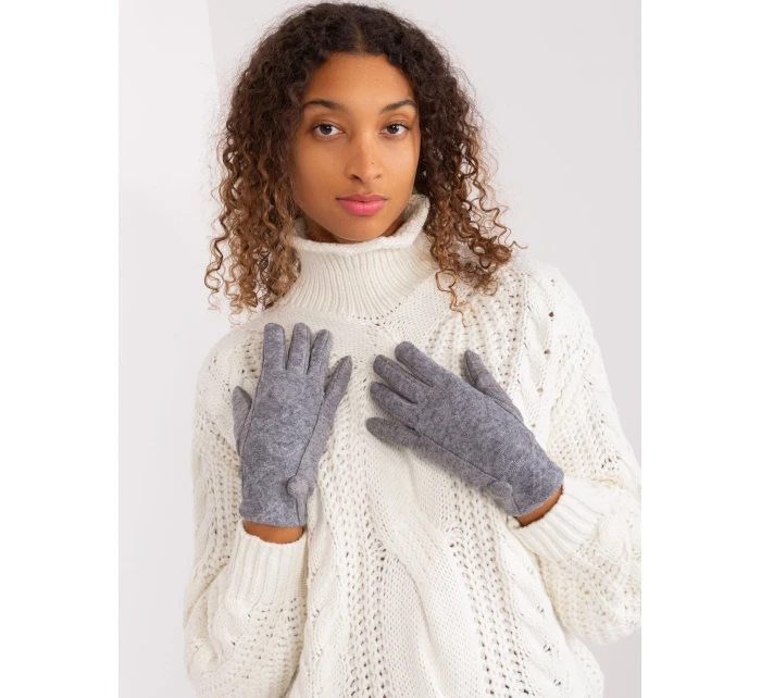 Rukavice AT RK 239501.10 tmavo šedá