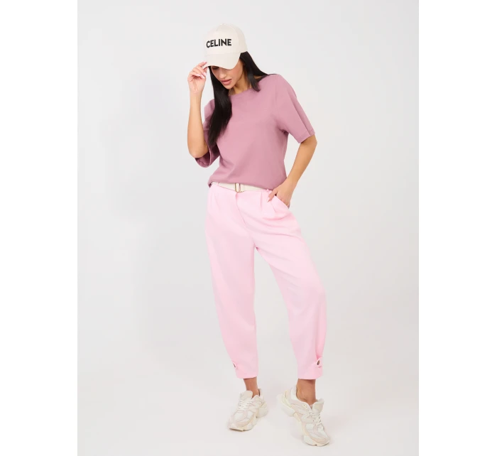 Nohavice MI SP P6224.71 svetloružové