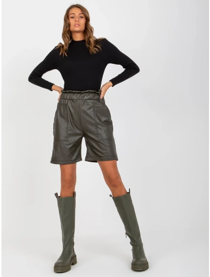 Šortky VI SN model 17856959 tmavá khaki - FPrice