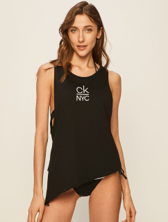 Plážový top KW0KW01026-BEH čierna - Calvin Klein