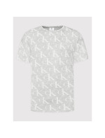 Pánske tričko - NM2135E - V7D Sivá - Calvin Klein