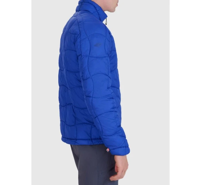 Pánská trekingová péřová bunda model 21434048 s výplní Primaloft Silver - 4F