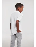 Dětské piqué polo 10. white model 22473509 - Russell Athletic Dětské piqué polo 10. white model 22473509 - Russell Athletic