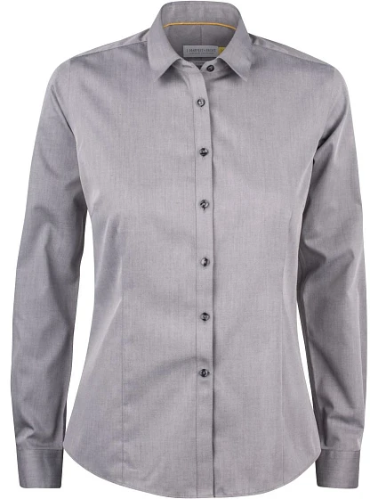 J.Harvest & Frost YB 50 Regular Women Keprová blúzka s dlhými rukávmi 63.5003 šedá