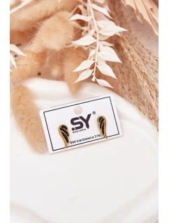 Dámské Náušnice Zlaté Krásná Křídla Fly Away