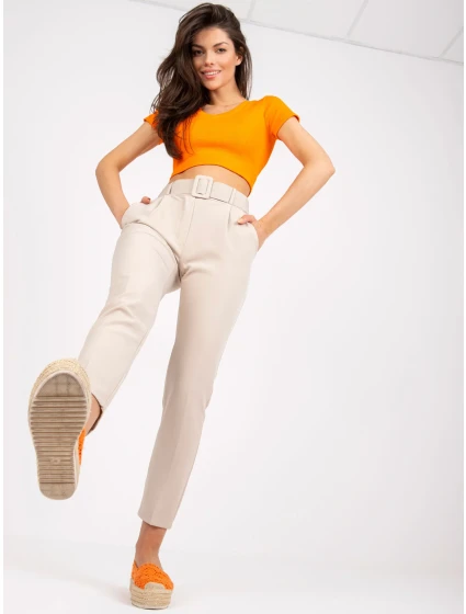 DHJ kalhoty SP model 17339376 béžová - FPrice DHJ kalhoty SP model 17339376 béžová - FPrice