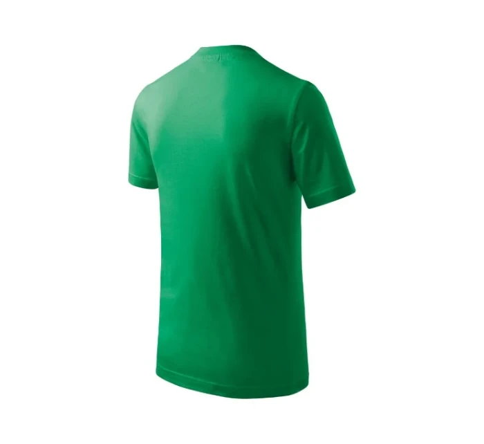 Basic tričko dětské středně zelená