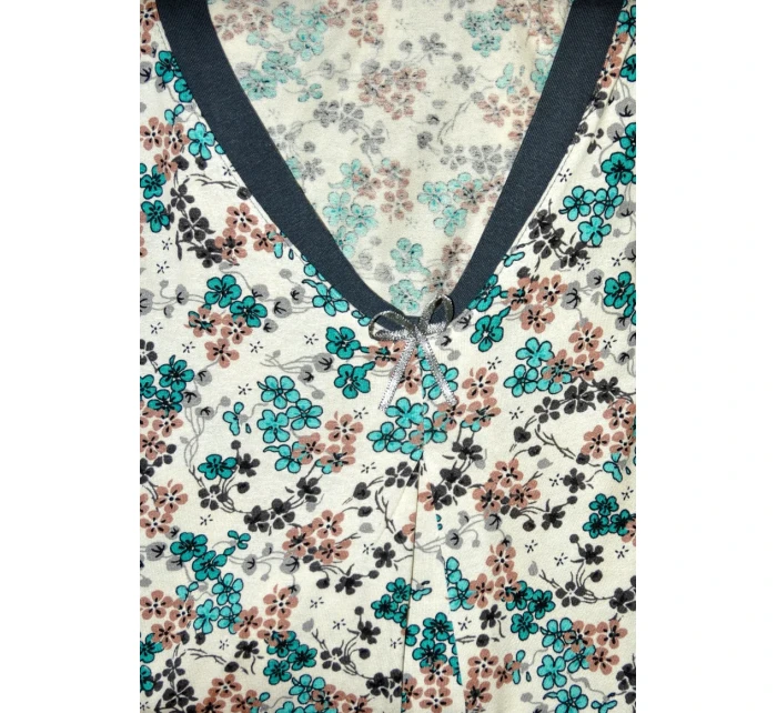 Dámska nočná košeľa s krátkymi rukávmi 466 MIA Dámska nočná košeľa s krátkymi rukávmi 466 MIA