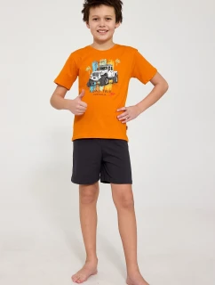 Pyžamo Young Boy Road 2 kr/r 134164 model 21961709 - Cornette