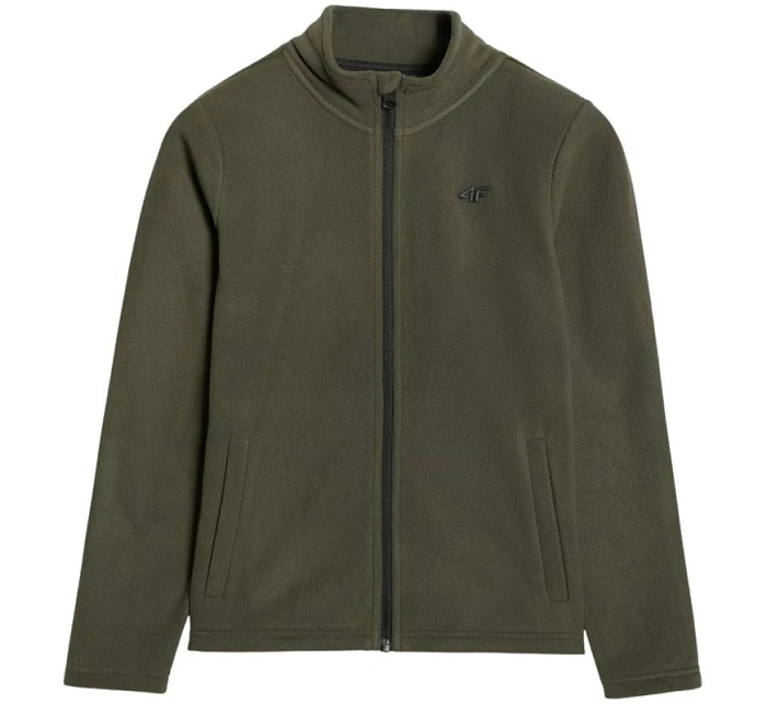 Chlapčenský fleece 4F M413 khaki 4FJWAW25TFLEM413 43S