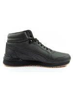 Puma ST Runner v4 Mid sportovní boty pánské kotníkové tenisky černé Puma ST Runner v4 Mid sportovní boty pánské kotníkové tenisky černé