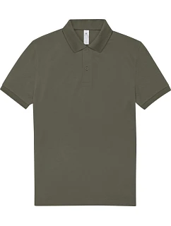 B&C My Polo 210 Piqué – polokošeľa z hrubej bavlny 01.U426 camo green