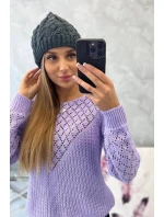 Dámska čiapka Kalina K362 dark grey