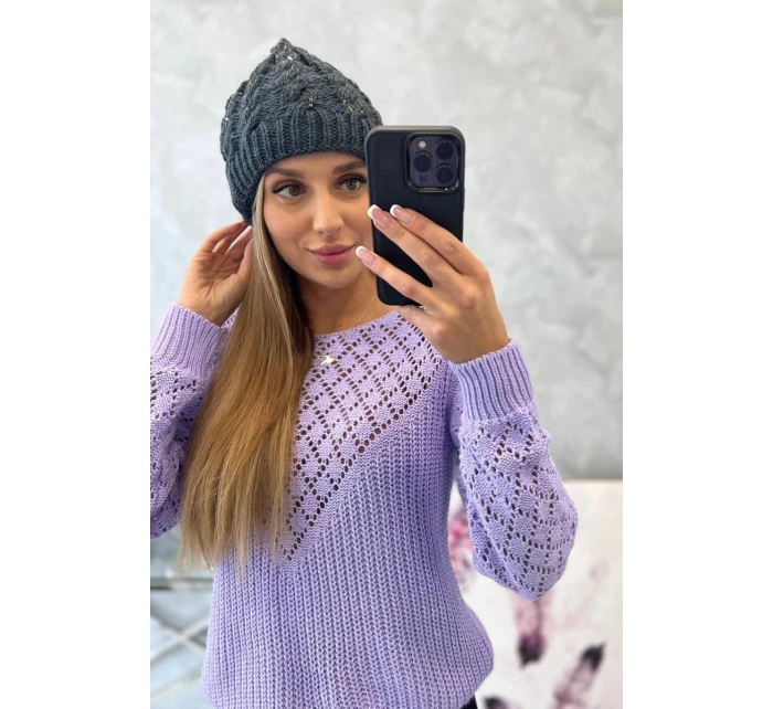 Dámska čiapka Kalina K362 dark grey