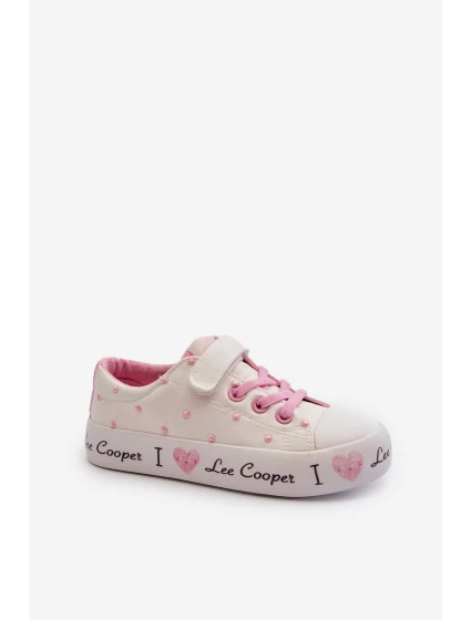 Dětské tenisky model 21654303 Bílé - Lee Cooper