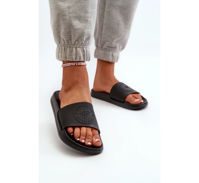 Damskie Klapki 4FMM00FFLIF045-20S Czarne