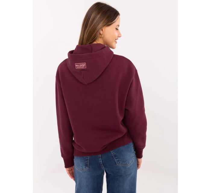 Bluza model 21236021 bordowy - FPrice