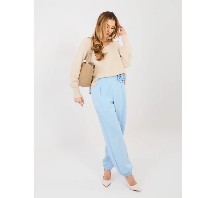 Nohavice IT SP 22197.64 svetlomodré