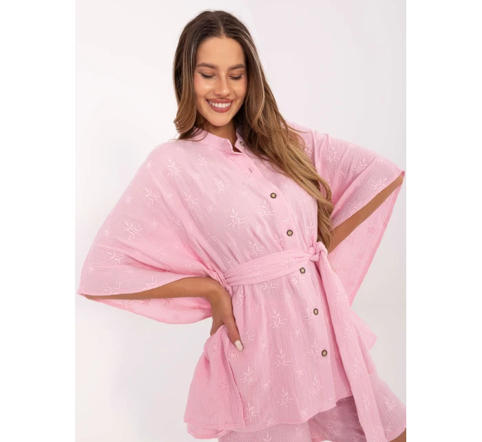 Komplet LK KMPL model 21217566 jasny różowy - FPrice Komplet LK KMPL model 21217566 jasny różowy - FPrice