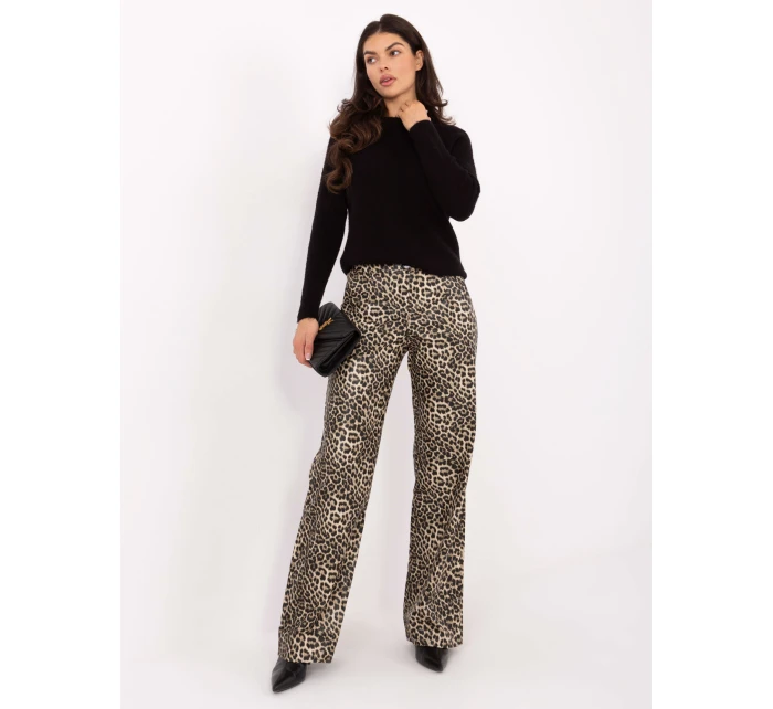 Spodnie LK SP model 21736732 czarno beżowy - FPrice