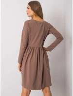 Šaty RV SK 5889.41P hnedá Šaty RV SK 5889.41P hnedá