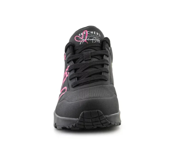 Dámska športová obuv Dripping In Love W 177980-BKPK Black with Pink - Skechers