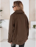 Dámská přechodná bunda hnědá Dstreet model 21968716 - FashionStreet