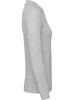 B&C ID.001 LSL /women Dámske polo s dlhým rukávom z piké 01.0I13 heather grey B&C ID.001 LSL /women Dámske polo s dlhým rukávom z piké 01.0I13 heather grey