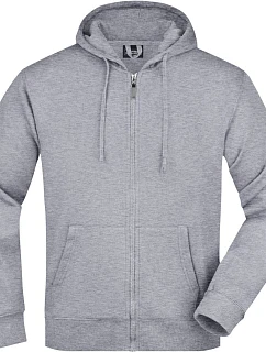 JN 42 Pánská mikina s kapucí model 22521490 grey heather - Daiber