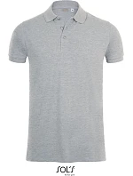 SOL'S Phoenix Men Pánske elastické piqué polo tričko 25.1708 šedá melírovaná SOL'S Phoenix Men Pánske elastické piqué polo tričko 25.1708 šedá melírovaná