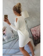 Šaty s potlačou Dream ecru Šaty s potlačou Dream ecru