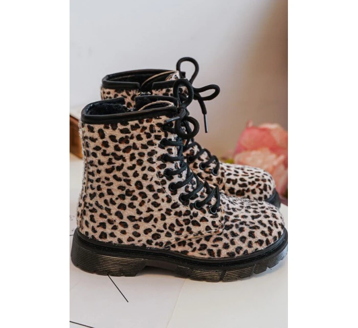 Dětské Botky s Zipem Bežové model 21636505 - Boto