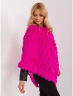 Poncho AT  fuksjowy model 19367621 - FPrice