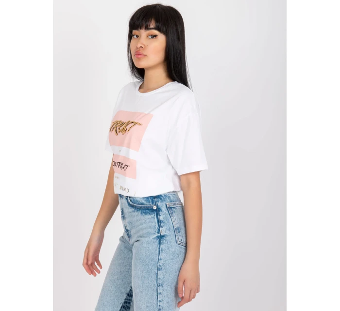 Tričko HB TS 3081.64P biele Tričko HB TS 3081.64P biele