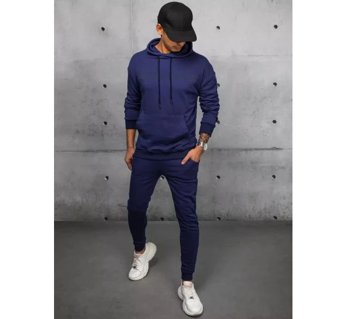 Pánské tmavě modré tepláky Dstreet model 21967435 - FashionStreet