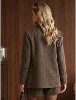 Marynarka damska w brązowa model 22386966 - FashionStreet