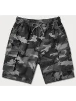 Světle šedé pánské kraťasy model 18409848 - J.STYLE