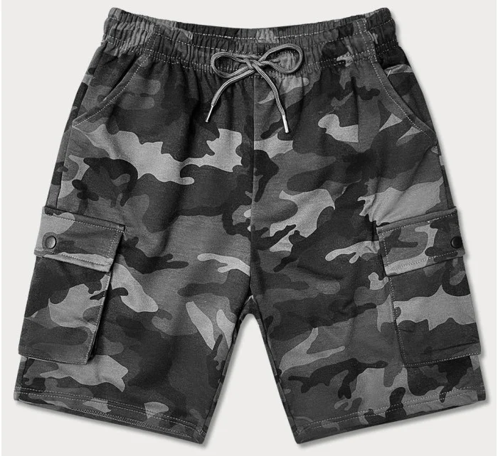 Světle šedé pánské kraťasy model 18409848 - J.STYLE