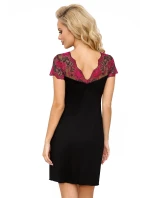 Nočná košeľa Candy black - Donna