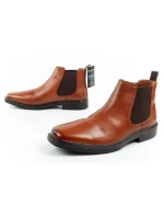 Pánské boty  boots leather brown model 21813737 - Skechers