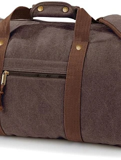 QD Vintage plátěná cestovní taška 51.D vintage brown model 22506367 - Quadra
