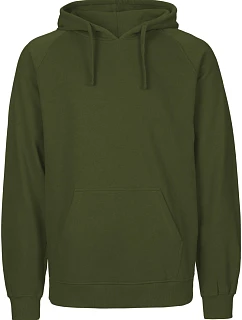 O Pánská mikina s kapucí z bio bavlny military model 22505037 - Neutral