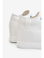 Vysoké tenisky na klínu Big Star Bílé model 21608832 - Big Star Shoes